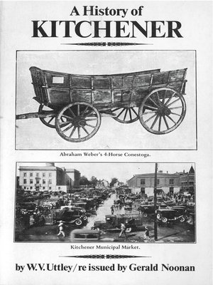 cover image of A History of Kitchener, Ontario